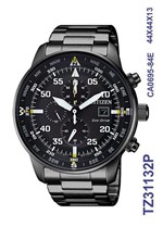 Ficha técnica e caractérísticas do produto Relógio Citizen Masculino Eco-drive Aviator Tz31132p Preto