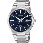 Ficha técnica e caractérísticas do produto Relógio Citizen TZ20831F masculino prateado mostrador azul
