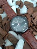 Ficha técnica e caractérísticas do produto Relógio Ck Masc. Croco Chocolate/preto 7555