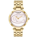 Relógio Coach Feminino Aço Dourado - 14503211 by Vivara