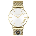 Ficha técnica e caractérísticas do produto Relógio Coach Feminino Aço Dourado - 14503337 by Vivara