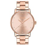 Relógio Coach Feminino Aço Rosé - 14502929