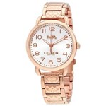 Relógio Coach Feminino Delancey Rose 14502497