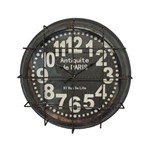 Ficha técnica e caractérísticas do produto Relógio com Grade Antique Paris Oldway - 64x10 Cm