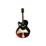 Ficha técnica e caractérísticas do produto Relogio com Pendulo Guitarra Modernato