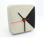 Ficha técnica e caractérísticas do produto Relógio Concreto - Wall Clock - Preto