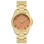 Ficha técnica e caractérísticas do produto Relógio Condor Feminino Bracelete Dourado - Co2035kwx/k4l
