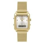 Ficha técnica e caractérísticas do produto Relógio Condor Top Fashion Feminino Dourado COBJ3718AB/4K