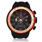 Ficha técnica e caractérísticas do produto Relógio Constantim Chronograph Rose Black ZW30232R Borracha