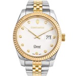 Relógio Constantim Diamond Sapphire ZW20216S Mixed Gold White