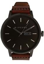 Relógio Couro Rip Curl A3084 Marrom/Preto