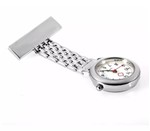 Ficha técnica e caractérísticas do produto Relógio de Bolso Lapela Enfermagem Aço Inox - Creative Watch