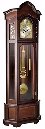 Ficha técnica e caractérísticas do produto Relógio de Coluna Chão Pedestal Carrilhão Cordas Herweg 5335