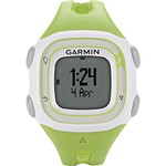 Ficha técnica e caractérísticas do produto Relógio de Corrida Garmin Forerunner 10 com GPS Verde e Branco