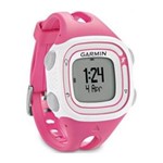 Ficha técnica e caractérísticas do produto Relógio de Corrida Garmin Forerunner 10 / GPS / Rosa e Branco