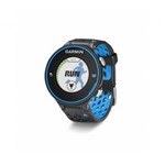 Ficha técnica e caractérísticas do produto Relógio de Corrida Garmin Forerunner 620 / Azul e Preto / Tela 2,54 Cm / GPS / Distância