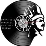 Ficha técnica e caractérísticas do produto Relógio de Disco de Vinil Queen Freddie Mercury