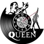 Ficha técnica e caractérísticas do produto Relógio de Disco de Vinil Queen
