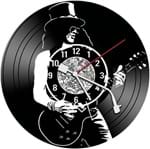 Ficha técnica e caractérísticas do produto Relógio de Disco de Vinil Slash com Guitarra