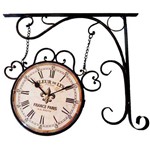 Ficha técnica e caractérísticas do produto Relógio de Estação Fleur de Lys