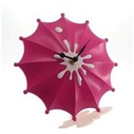 Ficha técnica e caractérísticas do produto Relógio de Guarda Chuva Rosa Pink 15 Cm