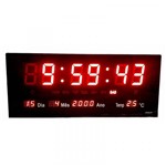 Ficha técnica e caractérísticas do produto Relógio de Led Digital com Calendário Hora e Temperatura - Box 7