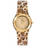 Relógio de Madeira Wewood Feminino Criss Mb Leo Beige Gold WWCR07