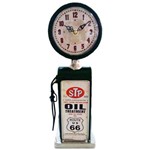Ficha técnica e caractérísticas do produto Relógio de Mesa Bomba de Gasolina Stp Verde