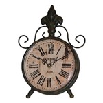 Ficha técnica e caractérísticas do produto Relógio de Mesa Café Rouge Paris Oldway Marrom