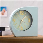 Relógio de Mesa com Alarme Meia Lua 13Cm Verde - Sottile