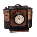 Ficha técnica e caractérísticas do produto Relógio de Mesa Decorativo de Câmera Antiga Concepts Life