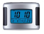 Ficha técnica e caractérísticas do produto Relógio de Mesa Despertador Digital C/ Termômetro Calendário Ref 2979 - ( 1 Ano de Garantia - Herweg