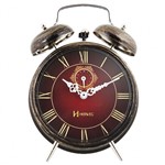 Ficha técnica e caractérísticas do produto Relógio de Mesa Despertador Números Romanos Estilo Retro Vintage Herweg Ref - 2381