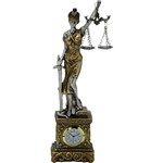 Ficha técnica e caractérísticas do produto Relógio de Mesa Espressione Analógico Dama da Justiça 239-042