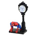 Ficha técnica e caractérísticas do produto Relógio de Mesa Marvel Homem Aranha 18x17x16cm