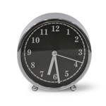 Ficha técnica e caractérísticas do produto Relógio de Mesa O'Clock ARTEX - Tamanho Único - Prata