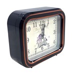 Ficha técnica e caractérísticas do produto Relógio de Mesa Quadrado com Despertador 11cm- Megagift