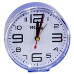 Relógio de Mesa Redondo com Despertador 10,5x4,5cm - Wincy