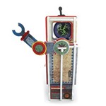 Ficha técnica e caractérísticas do produto Relógio de Mesa Robot - Geek10