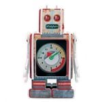 Ficha técnica e caractérísticas do produto Relógio de Mesa Robot
