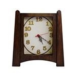 Ficha técnica e caractérísticas do produto Relógio de Mesa Vintage - Modelo Classic - 30x27cm