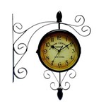 Ficha técnica e caractérísticas do produto Relógio de Metal Redondo - Estação Central