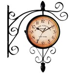 Ficha técnica e caractérísticas do produto Relógio de Parade Estação Grand Central Terminal Nova York Preto Pequeno - Versare Anos Dourados
