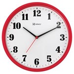 Ficha técnica e caractérísticas do produto Relógio de Parede 26 Cm Vermelho Original Herweg