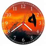 Ficha técnica e caractérísticas do produto Relógio de Parede Abstrato Surf Surfista Onda Praia Mar Prancha - Vital Quadros