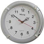 Relógio de Parede Analógico 24 Cm Redondo - 105127 - Wincy