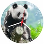 Ficha técnica e caractérísticas do produto Relógio de Parede Animais Animais Urso Panda - Vital Quadros