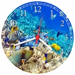 Ficha técnica e caractérísticas do produto Relógio de Parede Animais Peixes Arte e Decoração 18