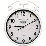 Ficha técnica e caractérísticas do produto Relógio de Parede Antiquite 5465 42,5cm Branco