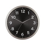 Ficha técnica e caractérísticas do produto Relógio de Parede Anytime 32 Cm Preto - Umbra